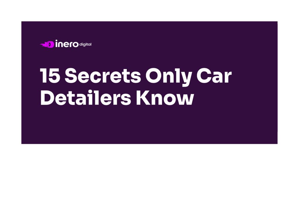 15 Secrets Only Car Detailers Know